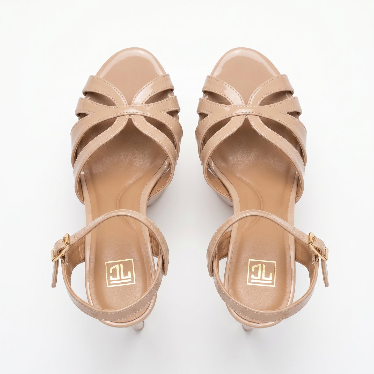 TC Pageant heels nude color 6.5 inches pageant high heels - Juliene by TC high heels