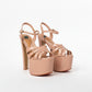 Diva 6.5 inches nude color high heels