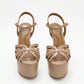 TC platform high heels - Christina by TC pageant high heels 5.5 inches nude color