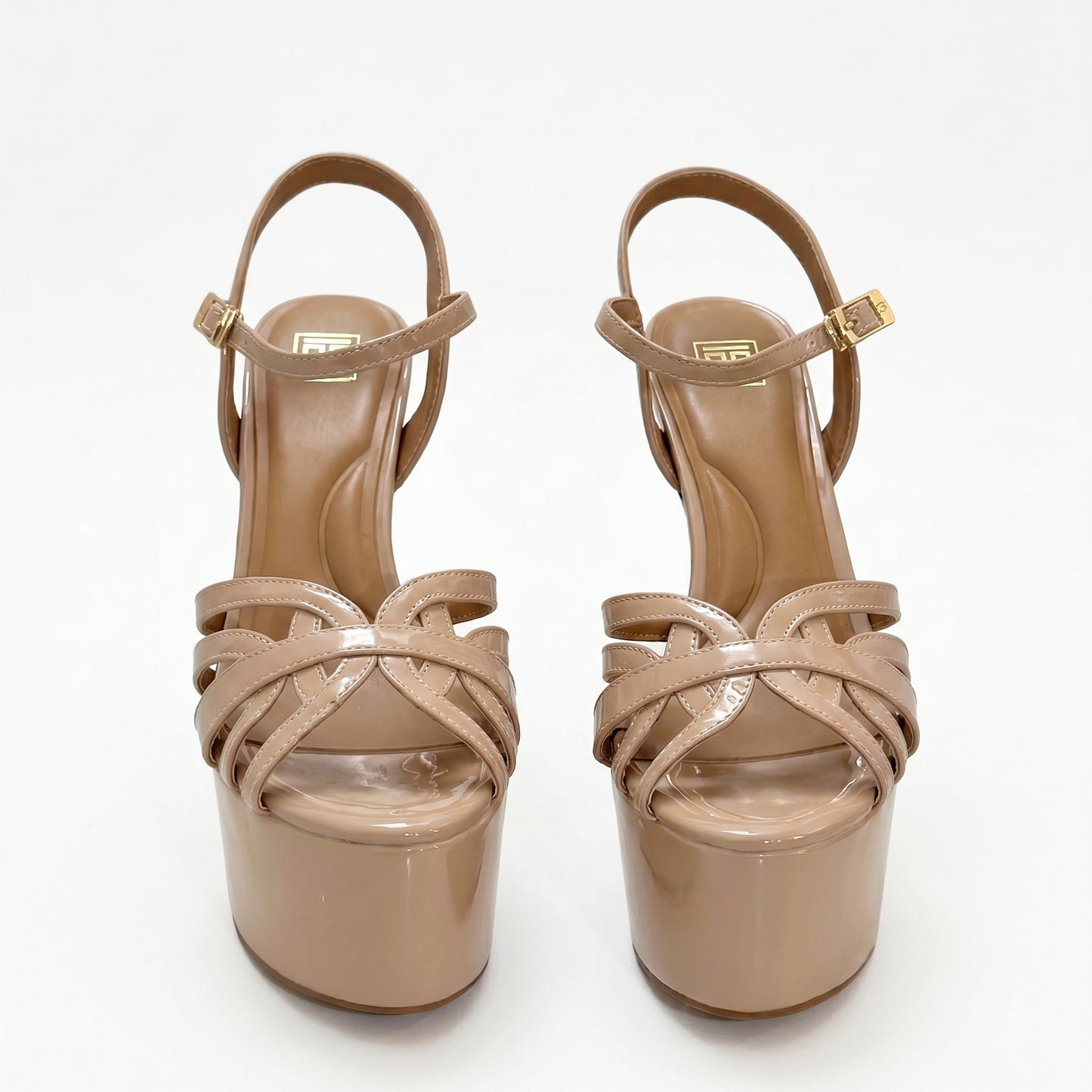 TC platform high heels - Christina by TC pageant high heels 5.5 inches nude color