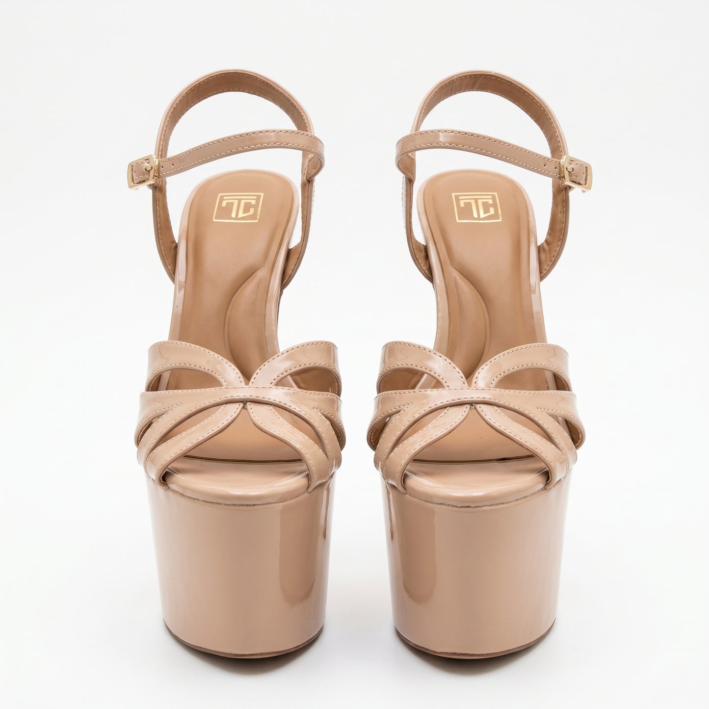 TC Pageant heels nude color 6.5 inches pageant high heels - Juliene by TC high heels