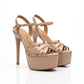 TC platform high heels - Christina by TC pageant high heels 5.5 inches nude color