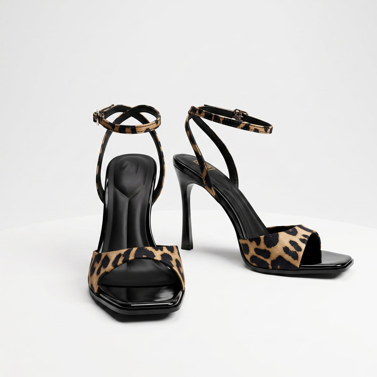 Mia Leopard Print High Heels – 4 Inches