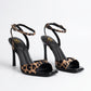 Mia Leopard Print High Heels – 4 Inches