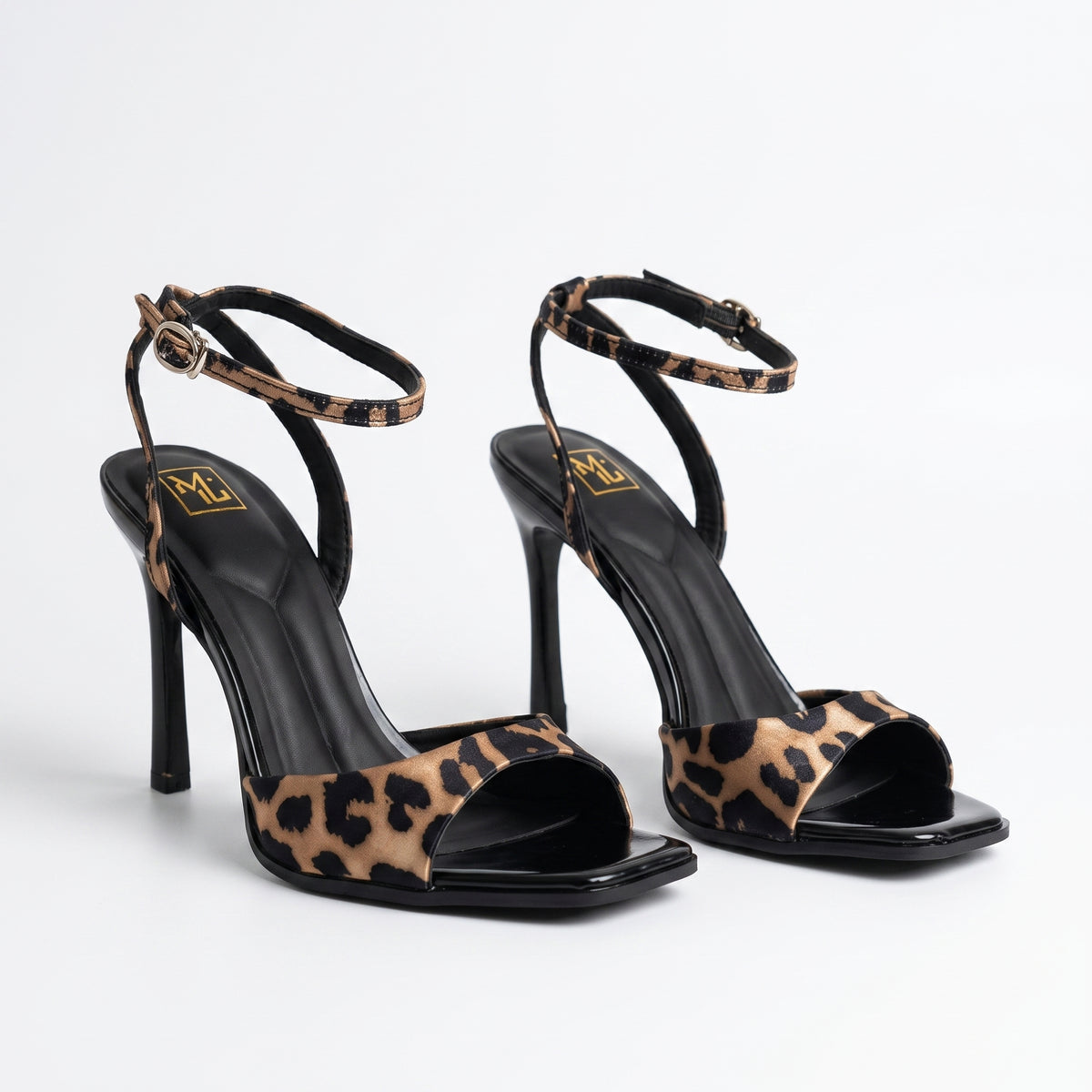 Mia Leopard Print High Heels – 4 Inches