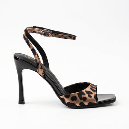 Mia Leopard Print High Heels – 4 Inches