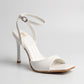 Mia White High Heels – 4 Inches