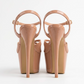 Catwalk Comfy Nude Pageant Heels – EU 35–40