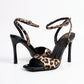 Mia Leopard Print High Heels – 4 Inches