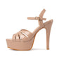 TC Diva nude color 5.5 inches Platform pageant high heels