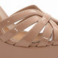 Mubashira 6.5 Inches beige high heels