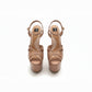 Catwalk Comfy Nude Pageant Heels – EU 41–45