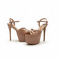 Catwalk Comfy Nude Pageant Heels – EU 41–45