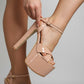 Runway 6.5 inches nude color high heels