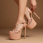 Finale 6.5 inches Nude high heels
