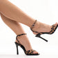 Mia Leopard Print High Heels – 4 Inches