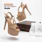 TC finale warm nude color 6.5 inches platform pageant high heels